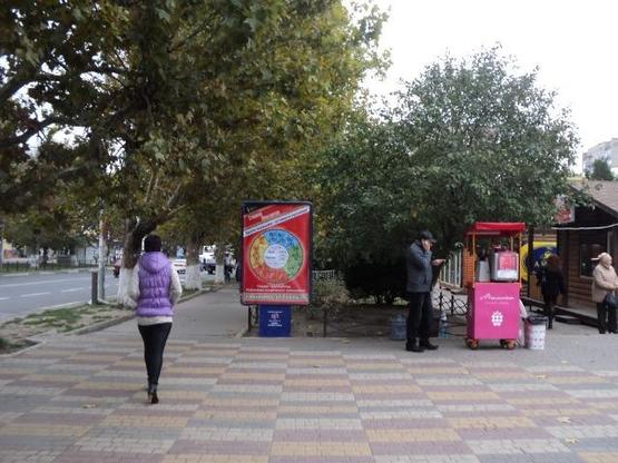 Фото рекламної площини за адресою пр.Мира, 20, вход в парк "Молодёжный", №026-А