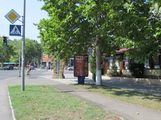 Фото рекламной плоскости по адресу перекрёсток пр. Мира, ул. Спортивная, №035-А