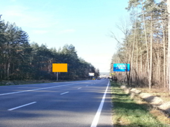 Фото рекламной плоскости по адресу Км 4+600 от  ул. Генерала Наумова, направление из Киева, Трасса Ирпень-Киев