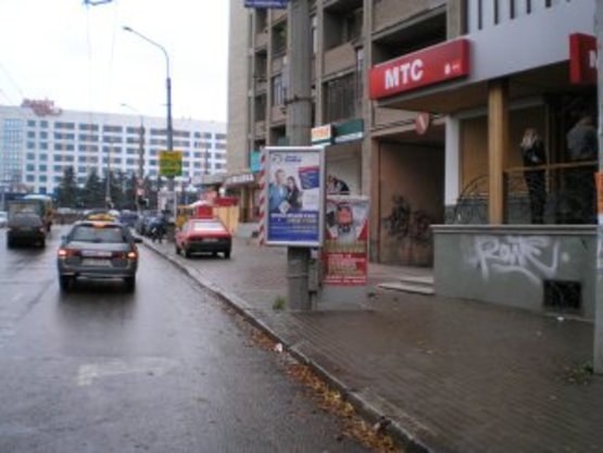 Фото рекламной плоскости по адресу вул. Незалежності - вул.Лепкого №2 ст А