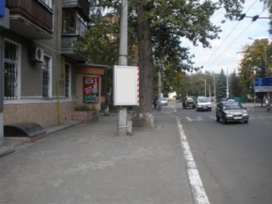 Фото рекламной плоскости по адресу вул. Лепкого (навпроти вічного вогню) №2 ст Б