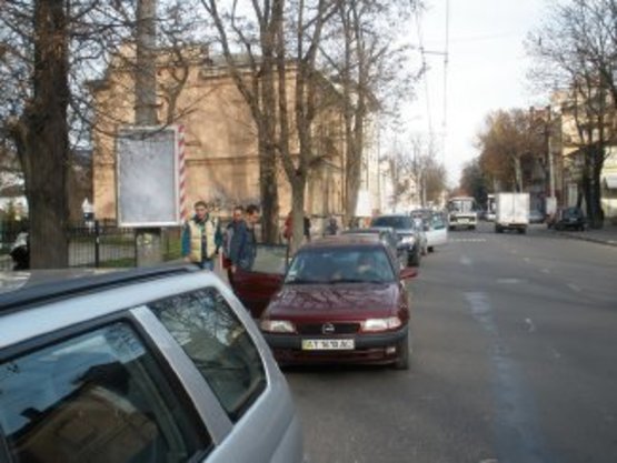 Фото рекламной плоскости по адресу вул. Лепкого (школа №14) №12 ст Б