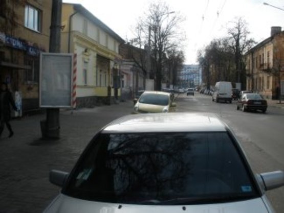 Фото рекламной плоскости по адресу вул. Лепкого 22 №20 ст Б