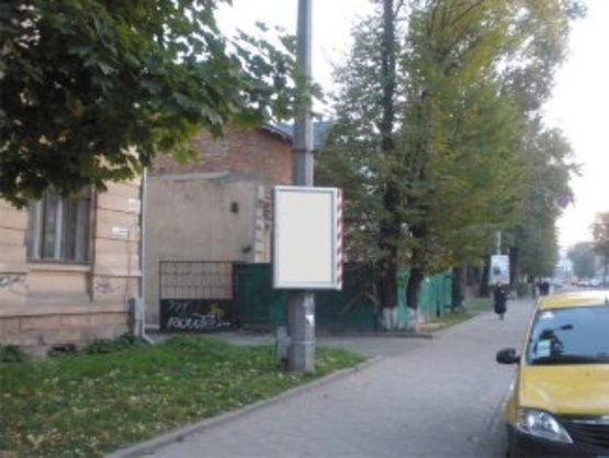 Фото рекламной плоскости по адресу вул. Лепкого 44 №24 ст Б