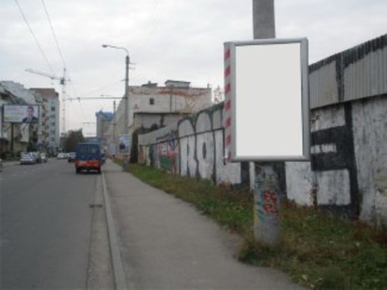 Фото рекламной плоскости по адресу вул. Мельника №1 ст А
