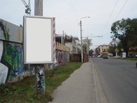 Фото рекламной плоскости по адресу вул. Мельника №1 ст Б