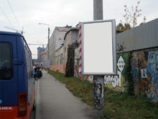 Фото рекламной плоскости по адресу вул. Мельника №2 ст А