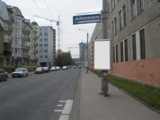 Фото рекламной плоскости по адресу вул. Мельника №4 ст А