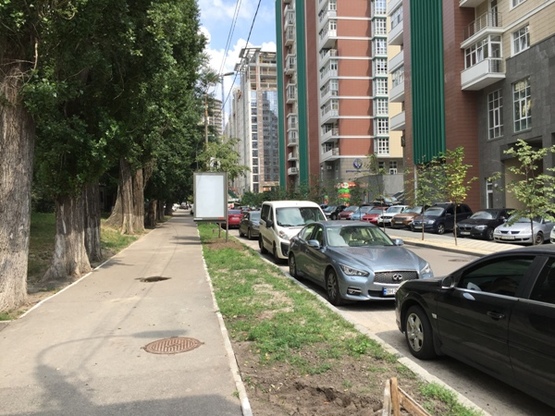 Фото рекламной плоскости по адресу ул. Ковпака 49, сторона Б