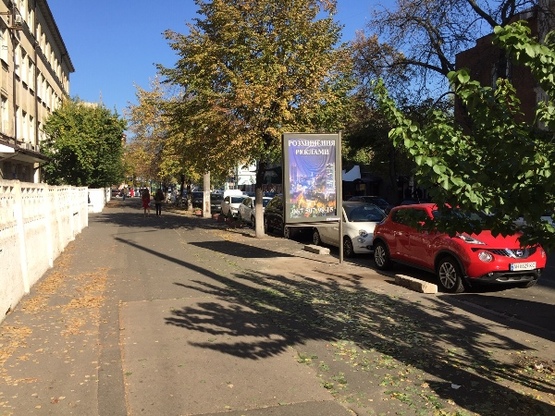 Фото рекламної площини за адресою ул. Иллиннская 3/7