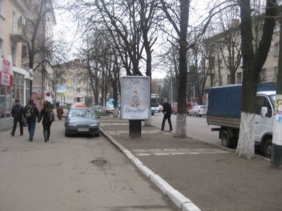 Фото рекламної площини за адресою ул. Тетральная (м-н Томос)