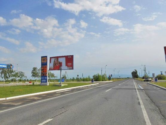 Фото рекламної площини за адресою Трасса на Венгрию (с. Сюрте, место №1, АЗС "Укрнафта")