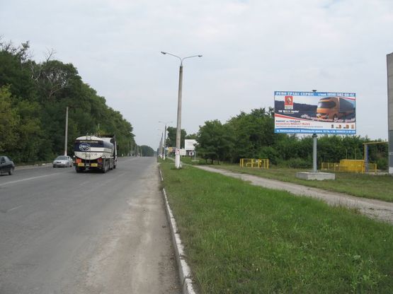 Фото рекламной плоскости по адресу Хмельницьке шосе за цехом з-д Модуль