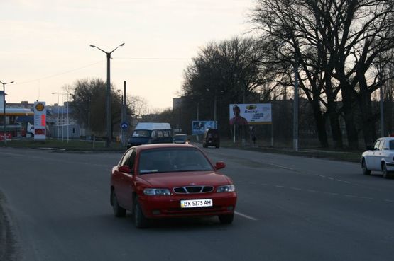 Фото рекламной плоскости по адресу розвилка Хмельницьке шосе та пр.Грушевського