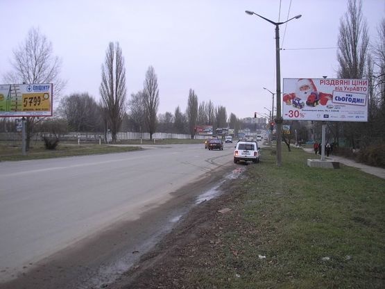 Фото рекламной плоскости по адресу перехрестя Хмельницьке шосе та вул.Чехова