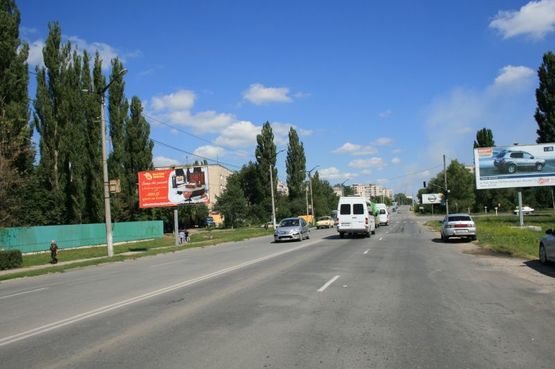 Фото рекламной плоскости по адресу перехрестя Хмельницьке шосе та вул.Чехова