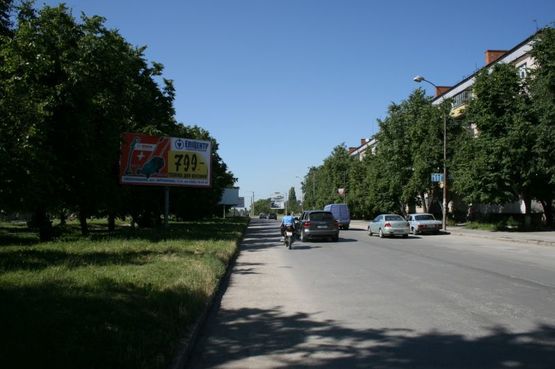 Фото рекламной плоскости по адресу пр. Грушевського, 13