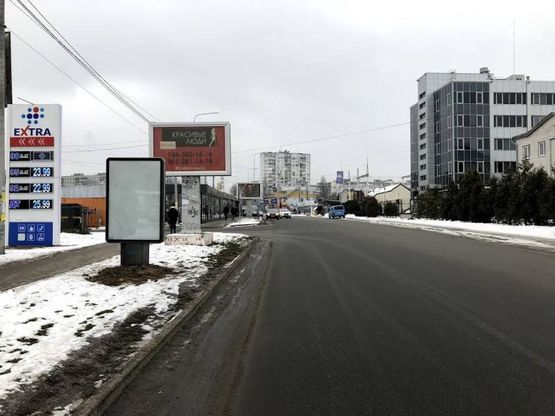 Фото рекламной плоскости по адресу Ул. Соборна , напротив АЗС "EXTRA"