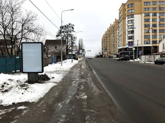 Фото рекламной плоскости по адресу Ул. Соборна 21, после ЖК "Щасливий"