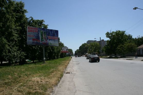 Фото рекламной плоскости по адресу пр.Грушевського(вул.Північна-вул.Червоноармійська)