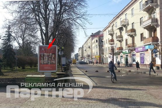 Фото рекламної площини за адресою бульвар Т. Шевченка
