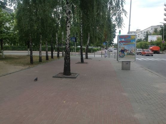 Фото рекламної площини за адресою вул.Жовтнева 2-24