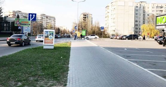 Фото рекламної площини за адресою Вишневе, вул.Святошинська, біля Новуса