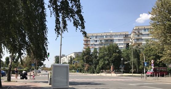 Фото рекламної площини за адресою Вишневе, вул.Європейська, на перехресті з вул.Святошинською