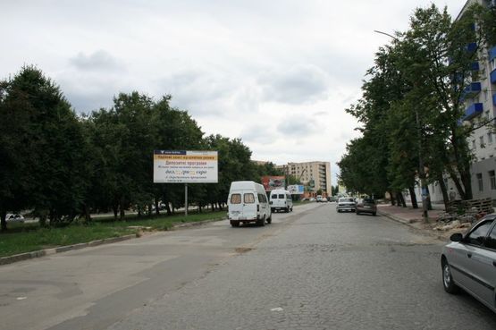 Фото рекламной плоскости по адресу пр.Грушевського(між вул.Уральська-вул.Драй Хмари)