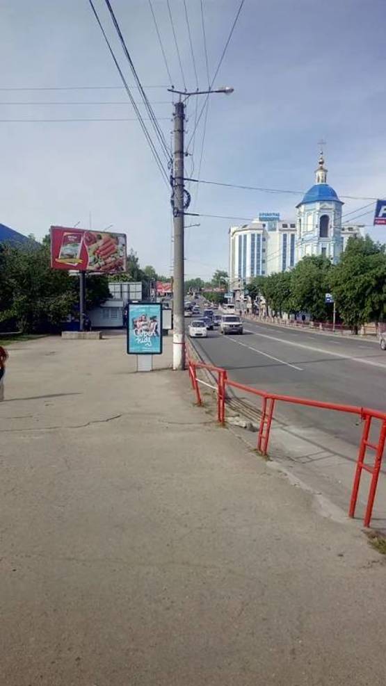 Фото рекламної площини за адресою ул. Большая Перспективная