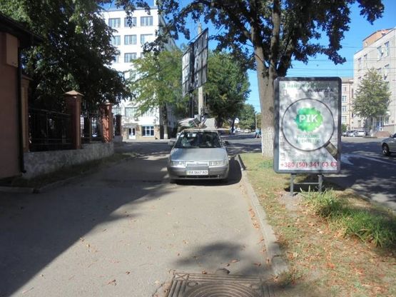 Фото рекламной плоскости по адресу Кавалерийская, 1 (кафе "Филижанка")