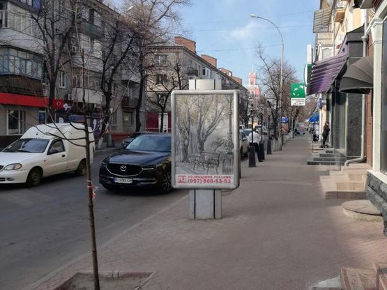 Фото рекламної площини за адресою вул. Соборна, 25