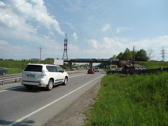 Фото рекламной плоскости по адресу В'їзд до міста (Заправка ОККО)