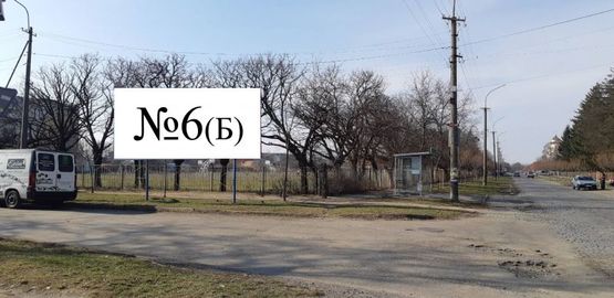 Фото рекламної площини за адресою Вул. Каменського (біля пед.училища)