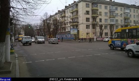 Фото рекламной плоскости по адресу ул. Киевская, 17/1