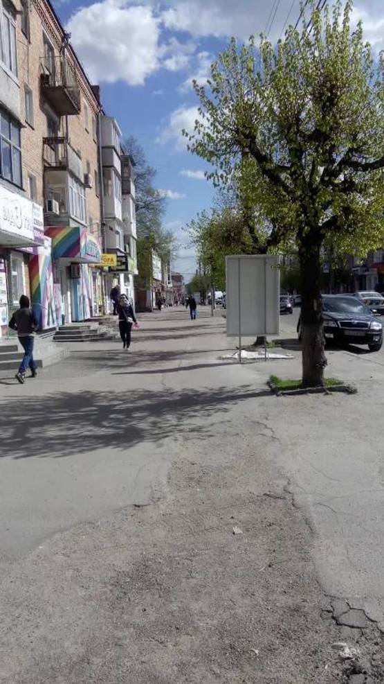 Фото рекламної площини за адресою ВУЛ. ЄВРОПЕЙСЬКА