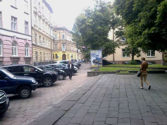 Фото рекламної площини за адресою пл Маланюка-Чайковскького ст.А