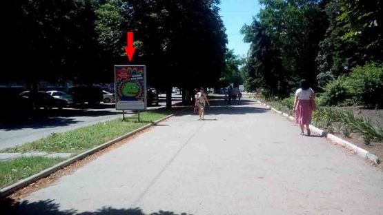 Фото рекламної площини за адресою ул. Соборная, 115, напротив Старнет (Б)