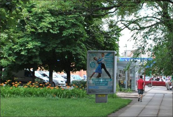 Фото рекламной плоскости по адресу ул.Сучкова, 40 р-н поликлиники