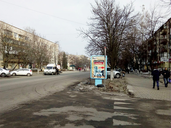 Фото рекламной плоскости по адресу ул.Гетьманская, 20