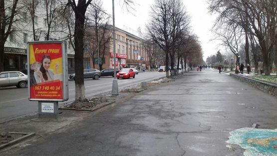 Фото рекламної площини за адресою вул. Леніна, район буд.№22/19