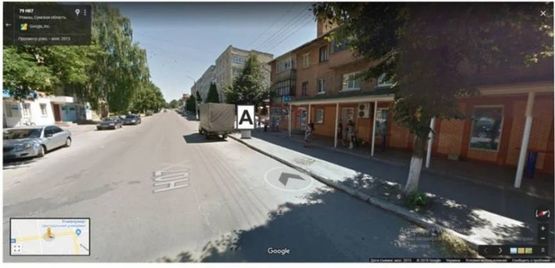 Фото рекламної площини за адресою Коржевская, 79