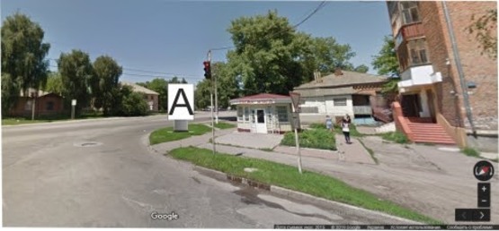 Фото рекламной плоскости по адресу Горького, 188