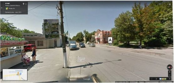 Фото рекламної площини за адресою Коржевская, 96а