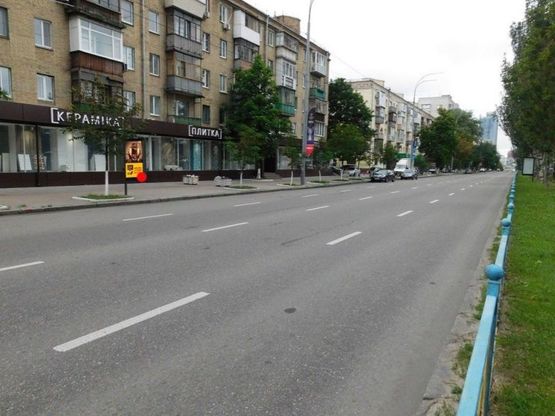 Фото рекламної площини за адресою Леси Украинки бул. 20