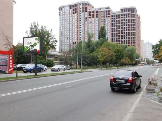 Фото рекламної площини за адресою Малевича Казимира ул./ул. Антоновича, 112