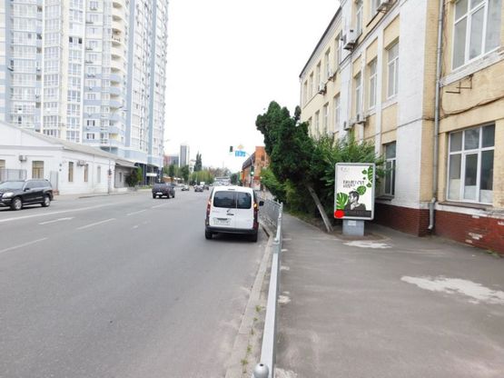 Фото рекламной плоскости по адресу Малевича Казимира ул. 84