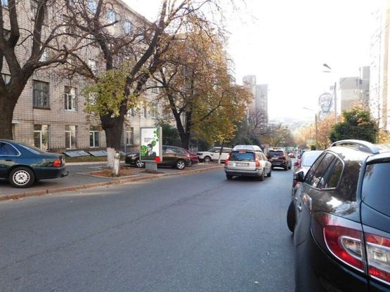 Фото рекламной плоскости по адресу Лабораторная ул. / ул. Большая Васильковская, 104