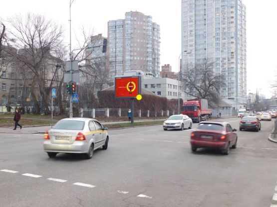 Фото рекламной плоскости по адресу Малевича Казимира ул./ул. Немецкая