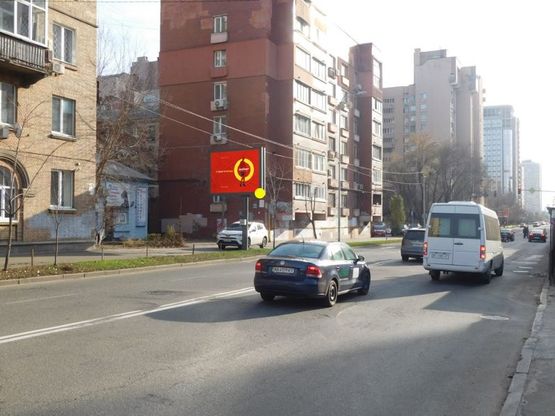 Фото рекламної площини за адресою Малевича Казимира ул. 47/49